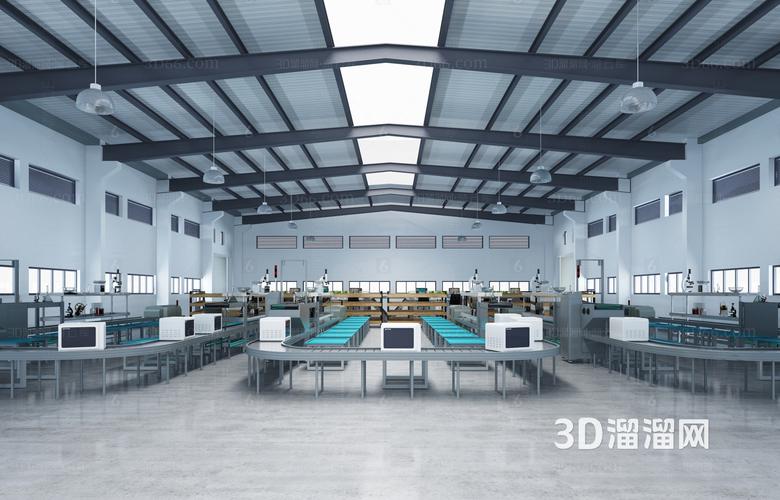 数字孪生 现代工厂流水线3D模型与信息软件的融合变革